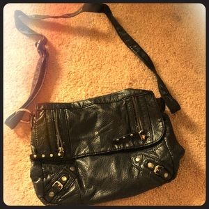 Black Roxy Crossbody Bag